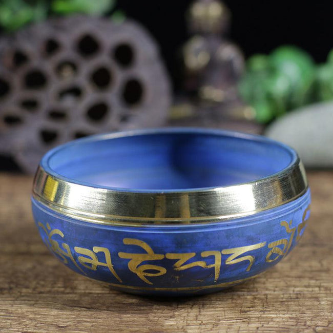 Tibetan-Style Meditation Singing Bowl – Prayer & Mindful Sound Practice