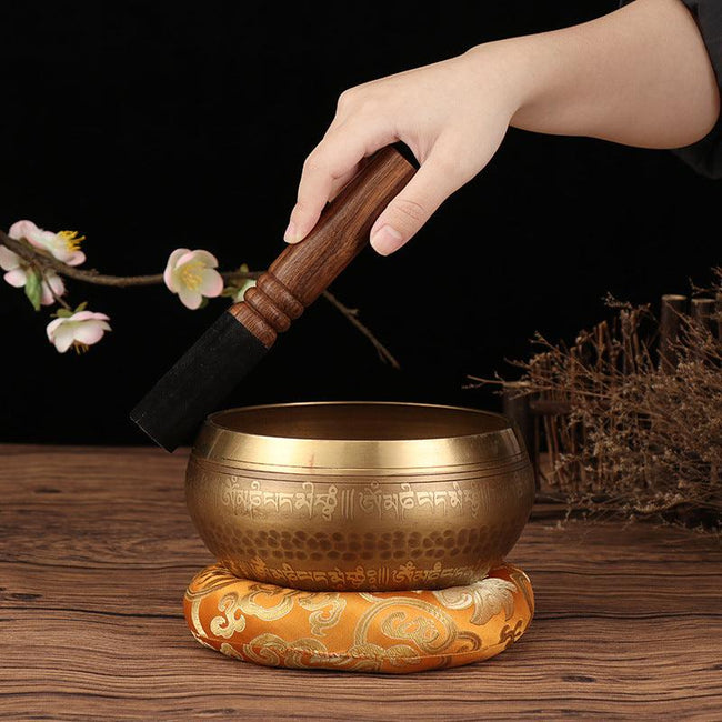 Mantra Singing Bowl Set – 5 Sizes for Meditation
