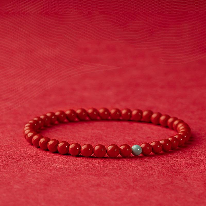 Women's Simple Natural Red Cinnamon Bracelet