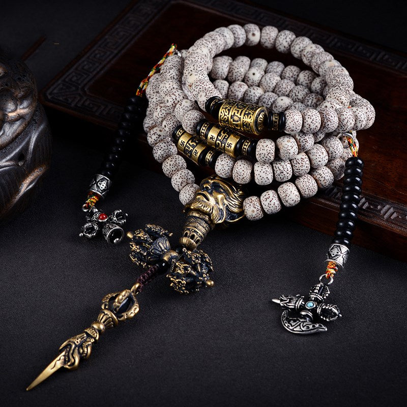 Tibetan Bodhi Seed Mala – 108 Prayer Beads for Meditation – product image 1