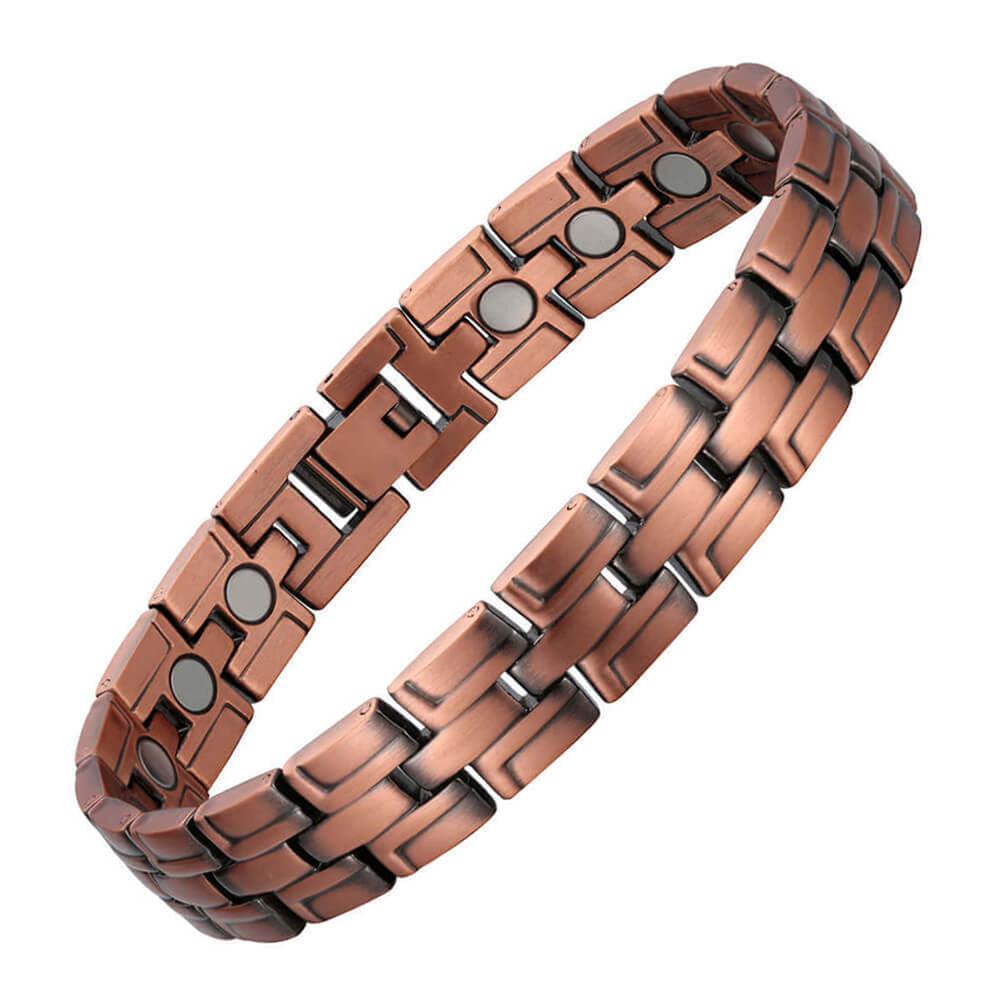 99.95% pure copper bracelet, an excellent choice for those seeking both style and wellness.