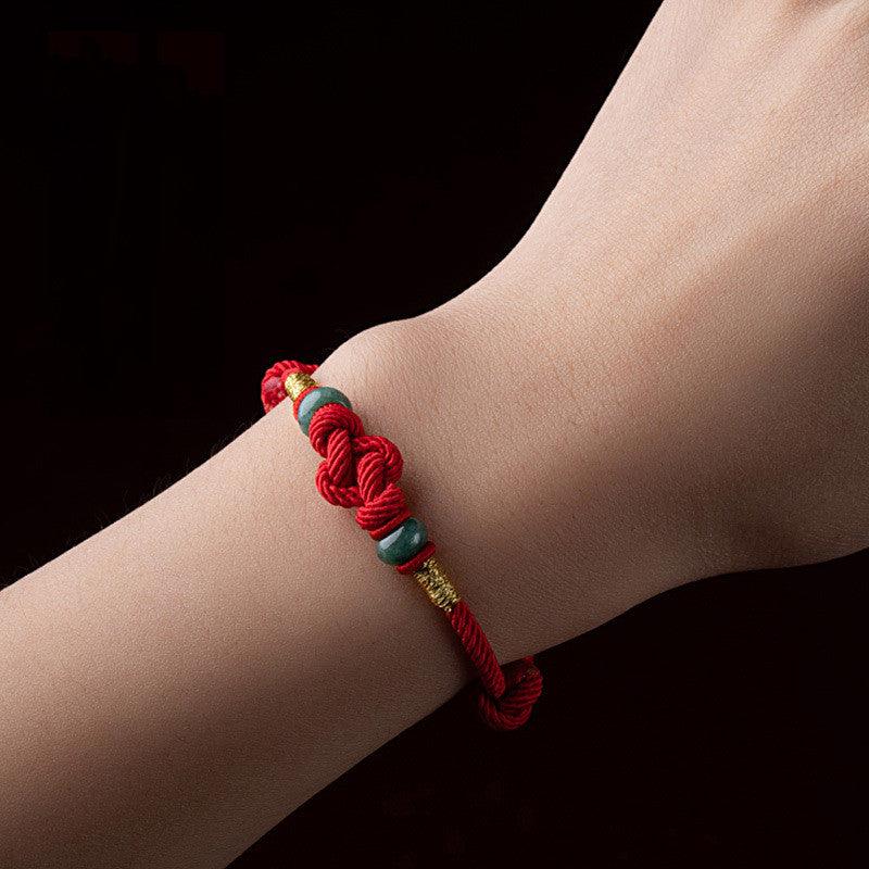 Bracelet on wrist, radiating a sense of harmony and protection, ideal for those seeking inner peace and positivity.