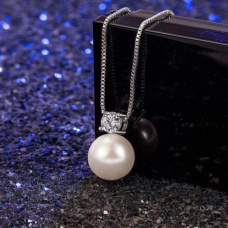 Women's Light Luxury Minority Pearl Jade Necklace