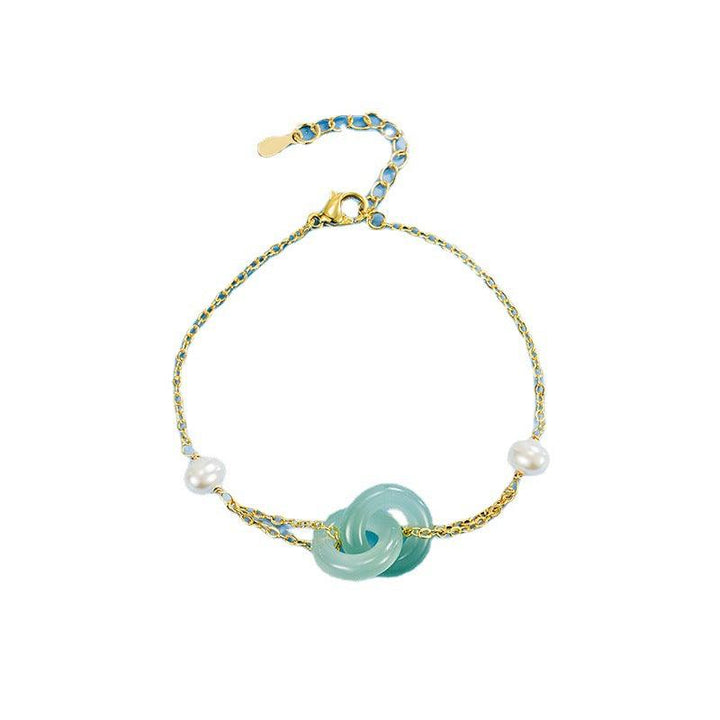 Women's Hetian Jade Bracelet – product view 2