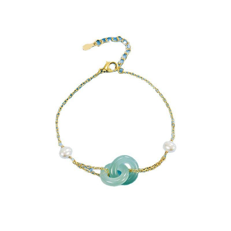 Women's Hetian Jade Bracelet – product view 2