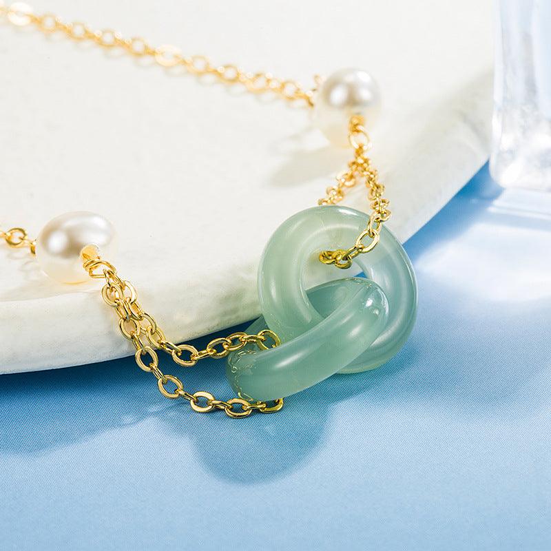 Women's Fashion Personality Hetian Jade Bracelet